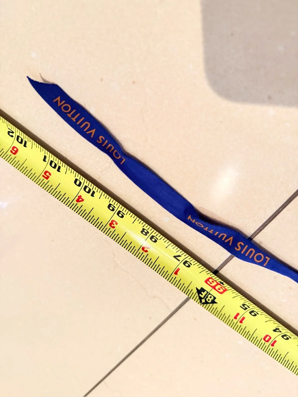 Louis Vuitton Navy Blue Ribbon  (102”)